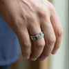 Cubic Line 925 Silver Ring
