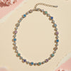 Multicolor Gemstone 925 Silver Bracelet (Adjustable)