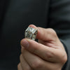 Royal Greek Signet 925 Silver Ring