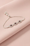 Trio Floral Bracelet  ( Adjustable )