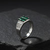 Emerald Majesty 925 Silver Ring