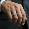 Cubic Line 925 Silver Ring