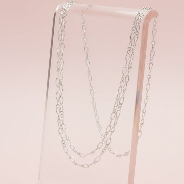 Silver Link  Necklace / Chain