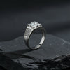 White Majesty 925 Silver Ring