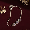 Purple Halo Trio Bracelet  ( Adjustable )