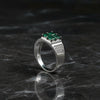Emerald Majesty 925 Silver Ring