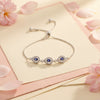 Purple Tilak Trio Bracelet ( Adjustable )
