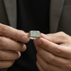 Elegant Vine 925 Silver Mens Ring