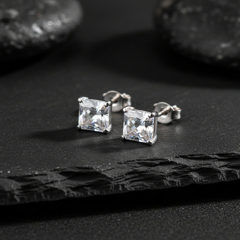Luxe Square 925 Studs