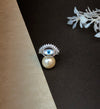 💎 The Guardian Blue Eye Silver Ring