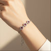 Trinity Red Heart Bracelet  ( Adjustable )