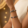 Flora Design Oxidised Bangle,    Size(2/2)