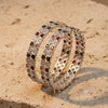Sitara Multicolor Bangle,  Size(2/4)