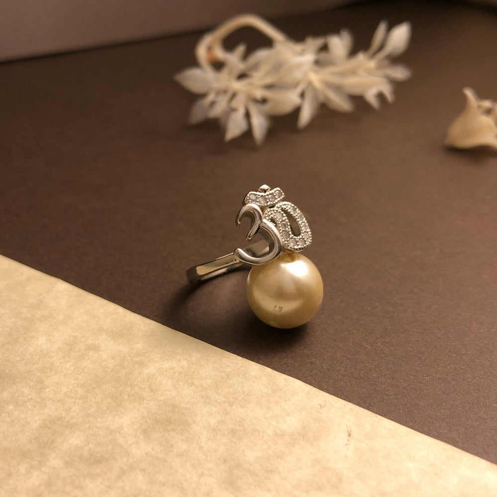 💮 Beautiful Spiritual Om Premium Silver Ring