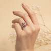 🐢 The Crimson Feng Shui Tortoise Silver Ring