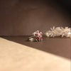 🐢 The Crimson Feng Shui Tortoise Silver Ring