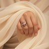 🐢 The Crimson Feng Shui Tortoise Silver Ring