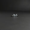🦋 The Glitter Butterfly Silver Dainty Ring ✨💕