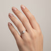 🍀 The Good Luck Clover Silver Ring with Sleek Band 💍✨