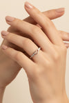 ❤️ Pure Romance Silver Ring with a Stunning Heart Accent 💍❤️