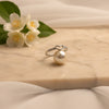 ❤️ Pure Romance Silver Ring with a Stunning Heart Accent 💍❤️